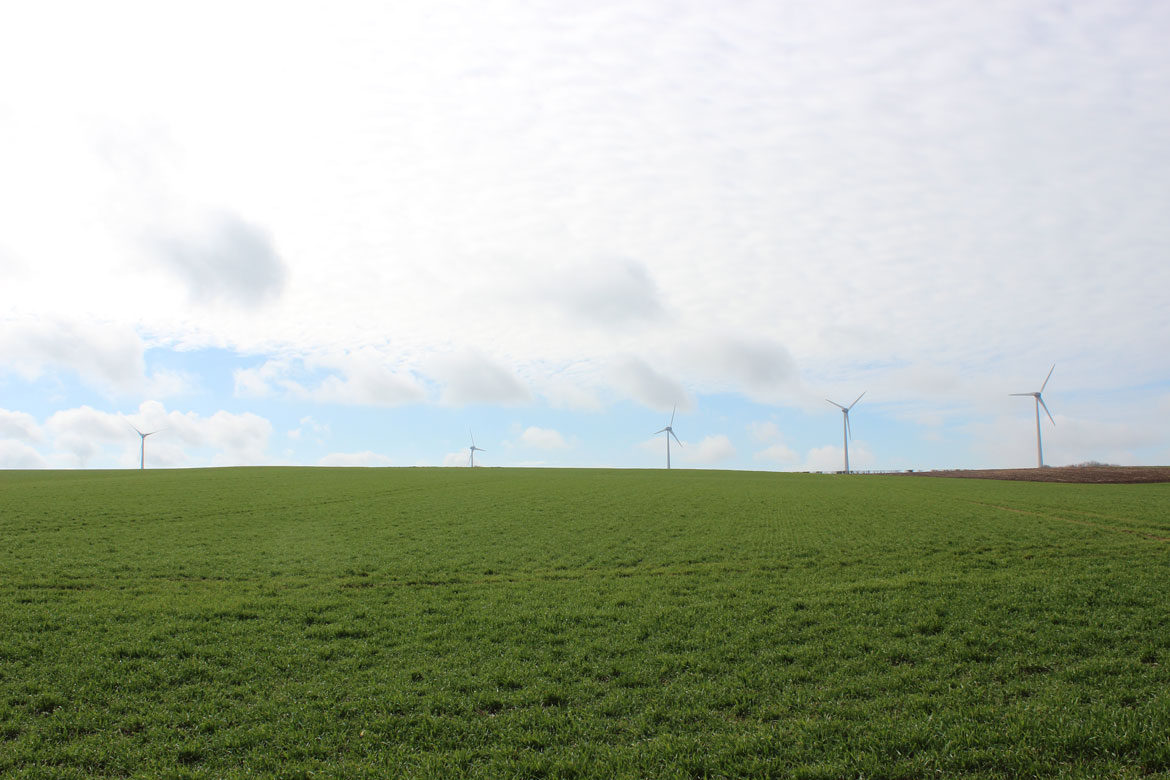 Parc éolien de Ternois Est (Pas-de-Calais)